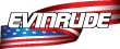 Evinrude Outboard Decal etec American Flag