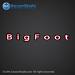 2006 2007 2008 2009 2010 2011 2012 Mercury Big Foot Decal BigFoot
