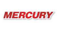 Mercury outboard logo decal