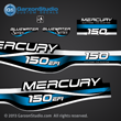 1999 2000 2001 Mercury 225 hp EFI Bluewater  decal set 809687A99 